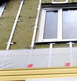 утеплитель для дома снаружи под сайдинг - модель 4