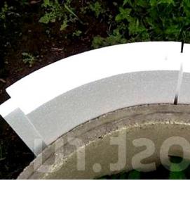 утеплитель для колодца скорлупа - модель 4