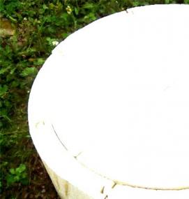 утеплитель для колодца скорлупа - модель 3