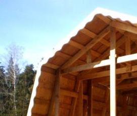 утеплитель для крыши бани - тип 1