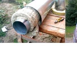 утеплитель для печных труб - модель 4