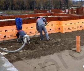 утеплитель для плоской кровли под стяжку - модель 1