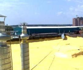 утеплитель для плоской кровли под стяжку - модель 2