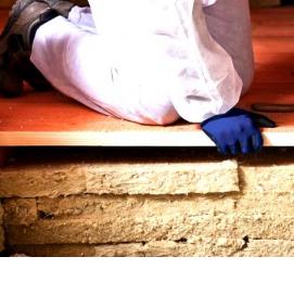 утеплитель для пола в деревянном доме - модель 4