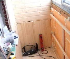 утеплитель для полов лоджий - модель 1