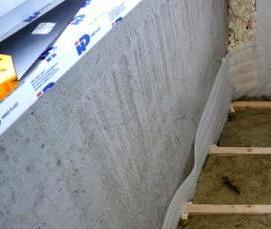 утеплитель для полов лоджий - модель 4