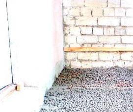 утеплитель для полов лоджий - модель 2