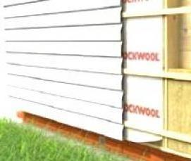 утеплитель для стен дома снаружи под сайдинг - тип 1