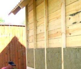 утеплитель для стен снаружи кирпичного дома - тип 2