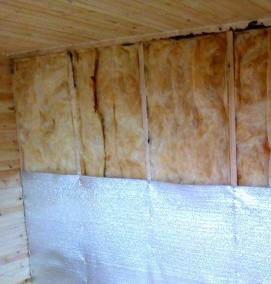 утеплитель для стен внутри дома - тип 4