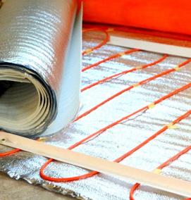 утеплитель для теплого пола - модель 4