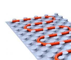 утеплитель для теплого пола с бобышками - вариант 4