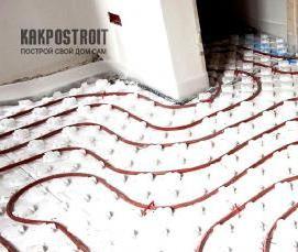 утеплитель для теплого пола с бобышками - вариант 3