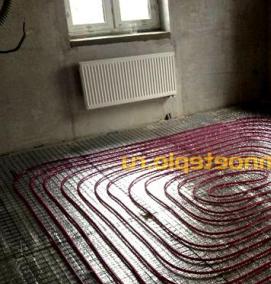 утеплитель для теплого пола - модель 2