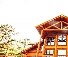 утеплитель фасада деревянного дома - вариант 4