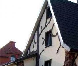 утеплитель фасада деревянного дома - вариант 2