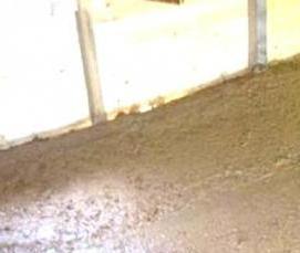 утеплитель между балками - вариант 3