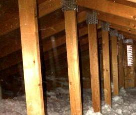 утеплитель между брусом - модель 4