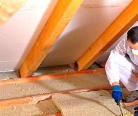 утеплитель между лагами пола - тип 4