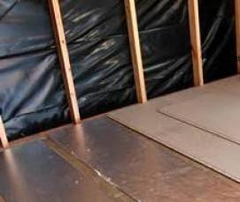 утеплитель между лагами пола - тип 3