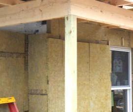 утеплитель наружный для деревянных домов - модель 4