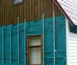 утеплитель наружный для деревянных домов - модель 2