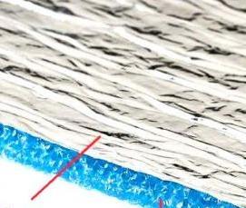 утеплитель пленка фольгированная - модель 1