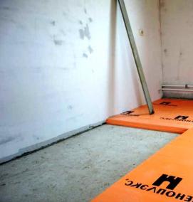 утеплитель под наливной пол - тип 1