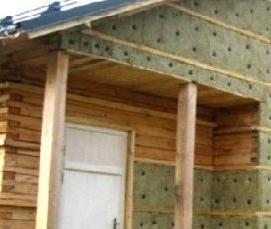 утеплитель под сайдинг для деревянного дома - вариант 4