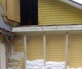 утеплитель под сайдинг для деревянного дома - вариант 3