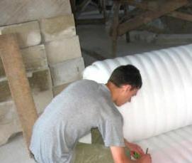 утеплитель под теплый пол водяной - тип 2