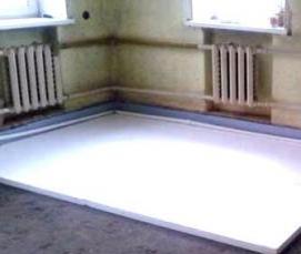 утеплитель полов в квартире - вариант 2