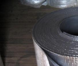 утеплитель рулонах фольгированный - тип 2