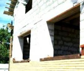 утеплитель с декоративной отделкой - тип 3