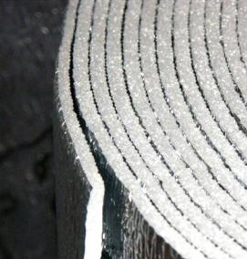 утеплитель с отражающей фольгой - модель 2