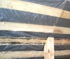 утеплители под пол деревянного дома - модель 2