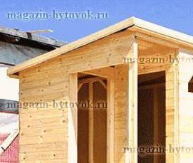 Вагончик бытовка с туалетом и душем - вариант 1