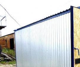 Вагончик бытовка утепленная - тип 4