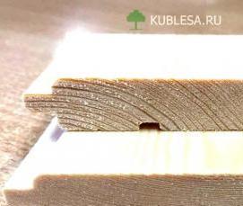 Вагонка Ангарская сосна - вариант 4