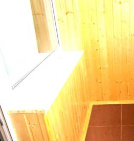 Вагонка без утеплителя - тип 1