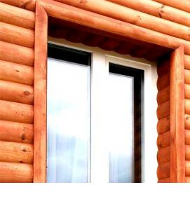 Вагонка блок-хаус - модель 1