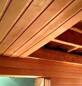 Вагонка для парной - тип 2