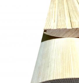 Вагонка на пол - модель 1