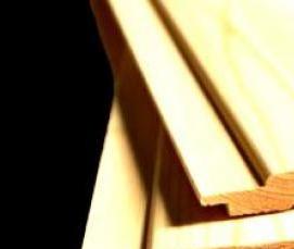 Вагонка сухая - модель 1