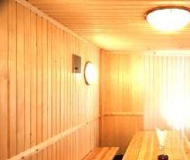 Вагонка в предбаннике - модель 1