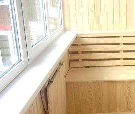 Вагонка в предбаннике - модель 3