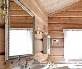 Вагонка в ванной - вариант 3