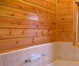 Вагонка в ванной - вариант 2