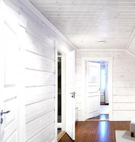 Вагонка внутри дома - модель 4