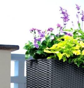 Вазон для балкона для цветов - вариант 4